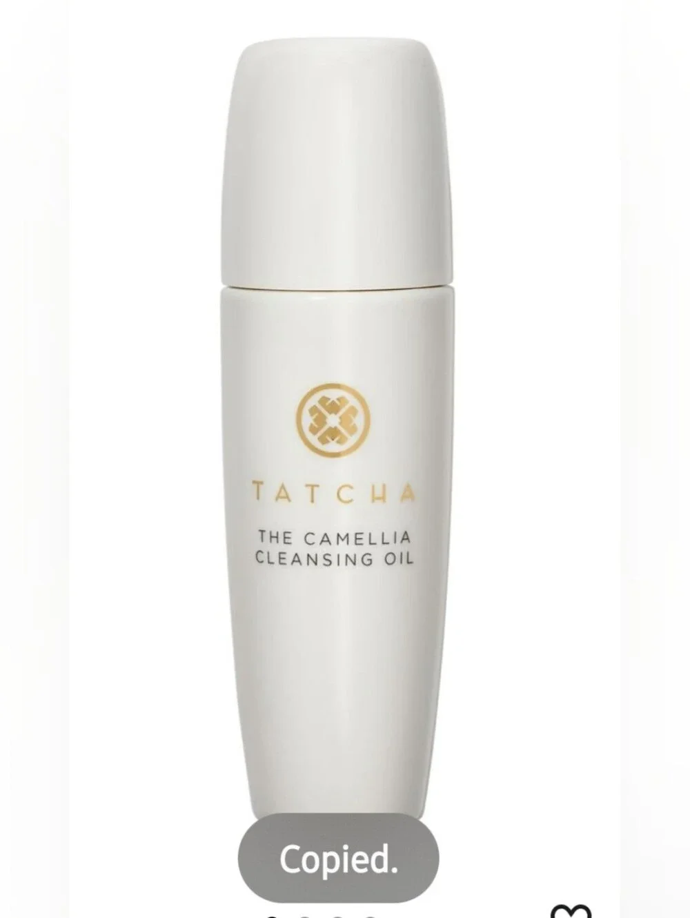 TATCHA Pure One Step Camellia Cleansing Oil | 2 in 1 Makeup Remover Oil & Face W